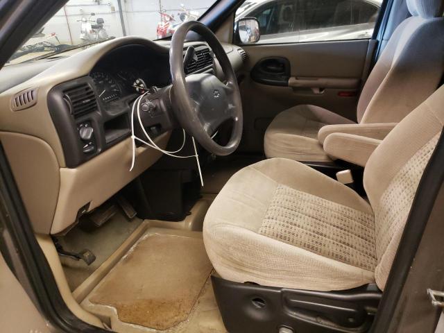 1GBDV13E55D150822 - 2005 CHEVROLET VENTURE INCOMPLETE BROWN photo 7