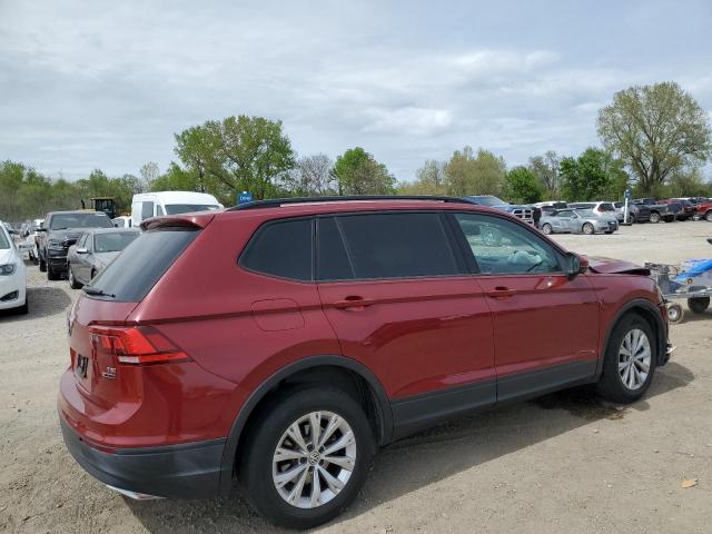 3VV0B7AXXJM167657 - 2018 VOLKSWAGEN TIGUAN S BURGUNDY photo 3