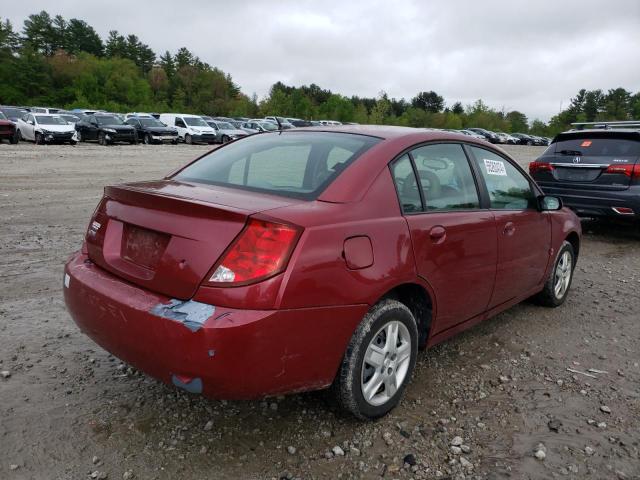 1G8AJ55FX7Z112705 - 2007 SATURN ION LEVEL 2 მუქწითელი ფოტო 3