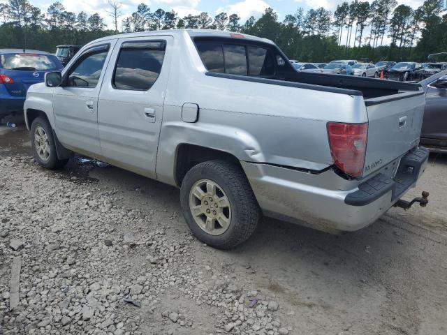 5FPYK1F42AB004526 - 2010 HONDA RIDGELINE RTS SILVER photo 2