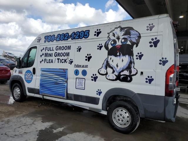 3C6TRVDDXFE504799 - 2015 RAM PROMASTER 2500 HIGH WHITE photo 2