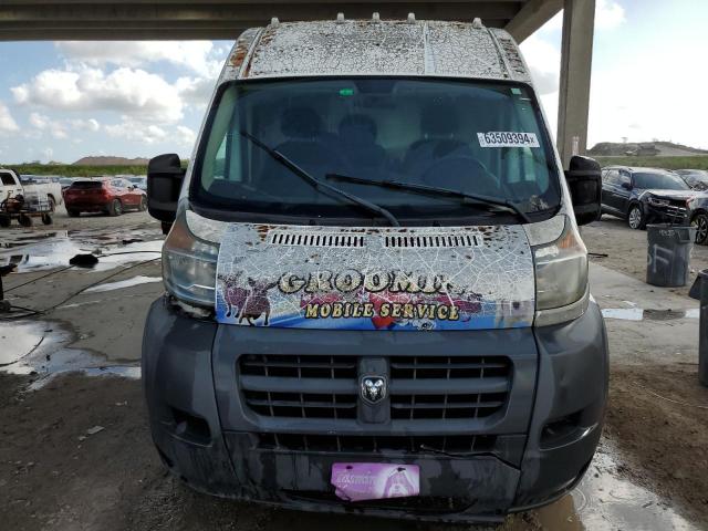 3C6TRVDDXFE504799 - 2015 RAM PROMASTER 2500 HIGH WHITE photo 5