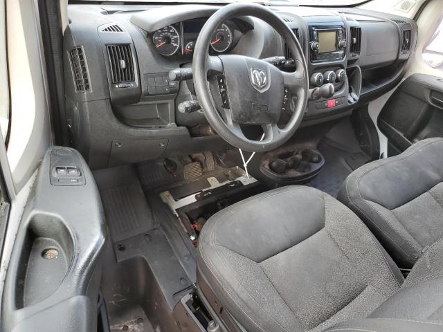 3C6TRVDDXFE504799 - 2015 RAM PROMASTER 2500 HIGH WHITE photo 8