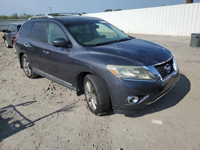 5N1AR2MN9EC724797 - 2014 NISSAN PATHFINDER S GRAY photo 4