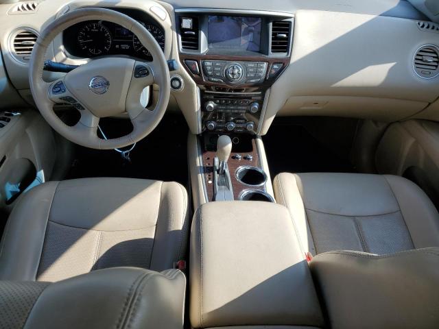 5N1AR2MN9EC724797 - 2014 NISSAN PATHFINDER S GRAY photo 8