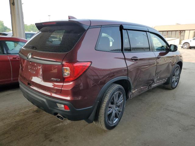 5FNYF8H5XLB000111 - 2020 HONDA PASSPORT EXL ბურგუნდია ფოტო 3