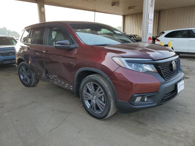 5FNYF8H5XLB000111 - 2020 HONDA PASSPORT EXL BURGUNDY photo 4