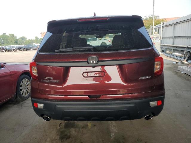 5FNYF8H5XLB000111 - 2020 HONDA PASSPORT EXL ბურგუნდია ფოტო 6