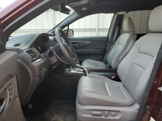 5FNYF8H5XLB000111 - 2020 HONDA PASSPORT EXL ბურგუნდია ფოტო 7