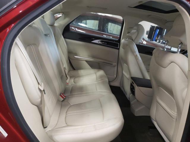 3LN6L2JKXFR607444 - 2015 LINCOLN MKZ BURGUNDY photo 10