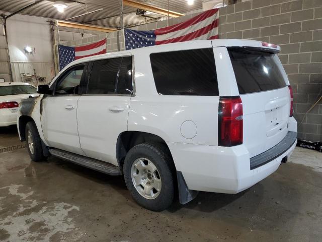 1GNSKDEC4GR129269 - 2016 CHEVROLET TAHOE POLICE WHITE photo 2