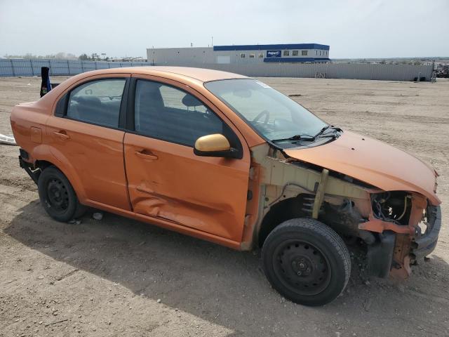 KL1TD566X7B123031 - 2007 CHEVROLET AVEO BASE 橙色 照片 4