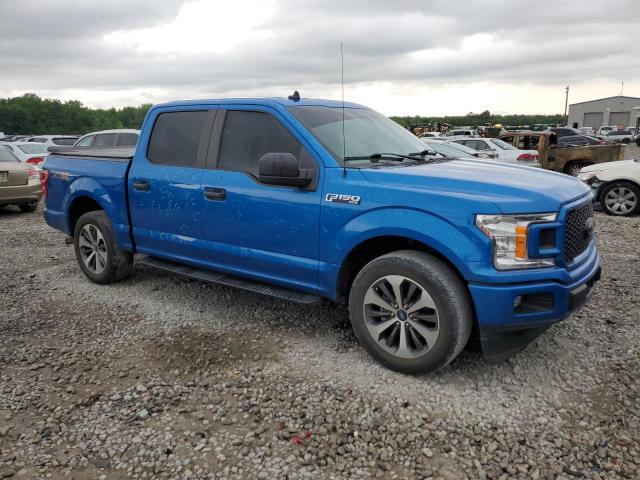 1FTEW1CP5LFA91397 - 2020 FORD F150 SUPERCREW BLUE photo 4