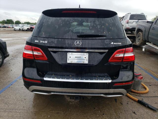 4JGDA5HB9FA530161 - 2015 MERCEDES-BENZ ML 350 4MATIC BLACK photo 6