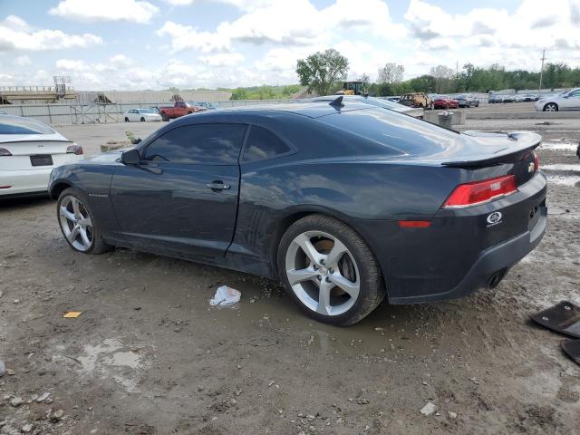 2G1FH1EJ8F9114720 - 2015 CHEVROLET CAMARO SS GRAY photo 2