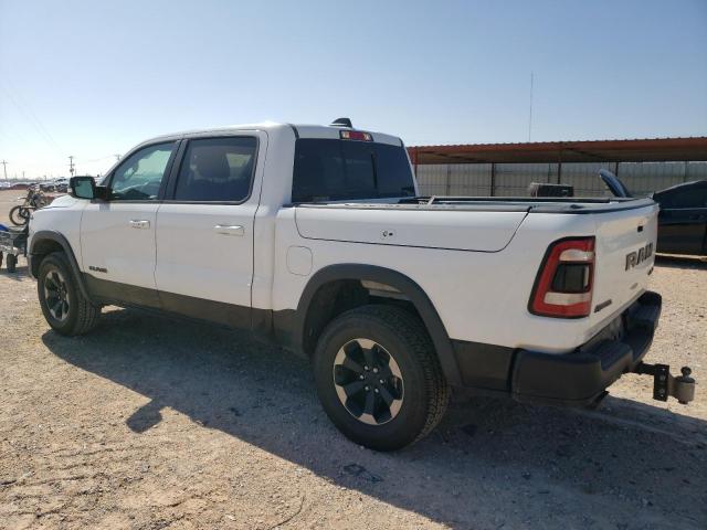 1C6SRFLT9KN899929 - 2019 RAM 1500 REBEL WHITE photo 2