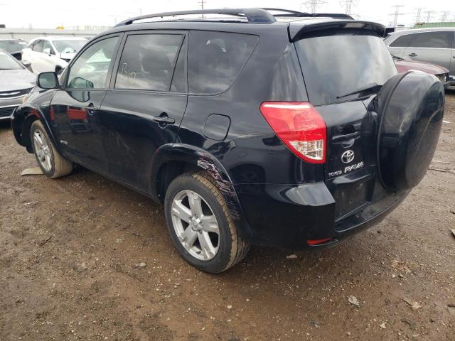 JTMBK32V176028040 - 2007 TOYOTA RAV4 SPORT BLACK photo 2