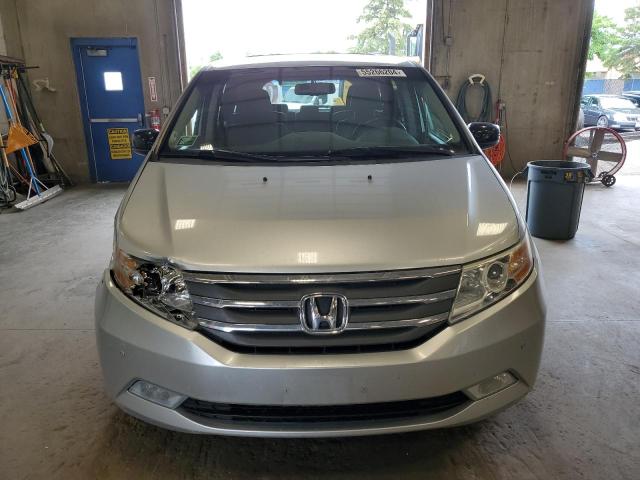 5FNRL5H93BB013974 - 2011 HONDA ODYSSEY TOURING SILVER photo 5