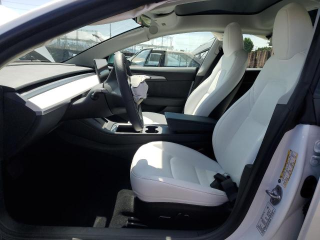5YJ3E1EAXPF589253 - 2023 TESLA MODEL 3 WHITE photo 7