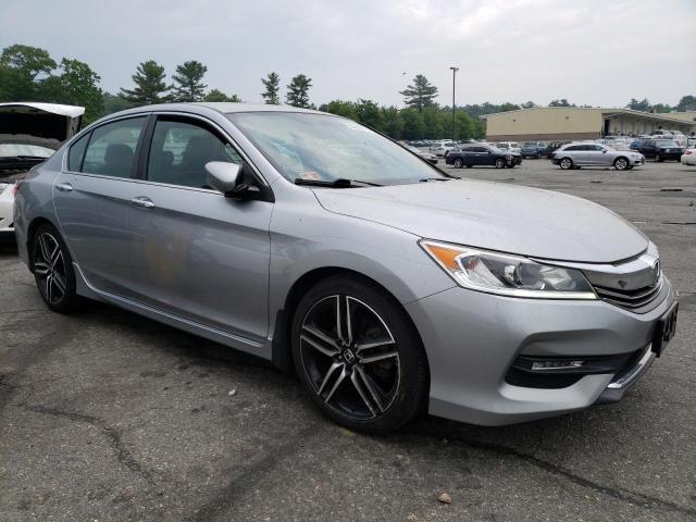 1HGCR2F11HA130245 - 2017 HONDA ACCORD SPORT SPECIAL EDITION GRAY photo 4