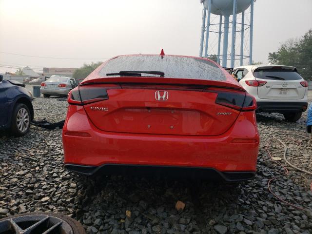 19XFL2H87NE006559 - 2022 HONDA CIVIC SPORT 红色 照片 6