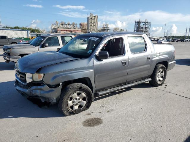 5FPYK162X9B100270 - 2009 HONDA RIDGELINE RT GRAY photo 1