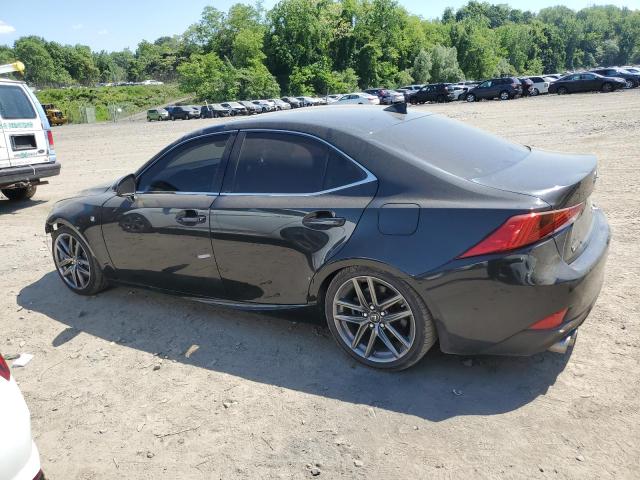 JTHC81D28J5031555 - 2018 LEXUS IS 300 BLACK photo 2