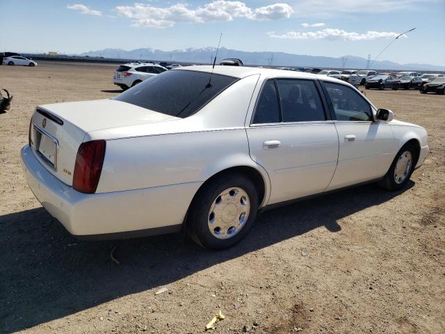 1G6KE57Y51U158835 - 2001 CADILLAC DEVILLE DHS WHITE photo 3