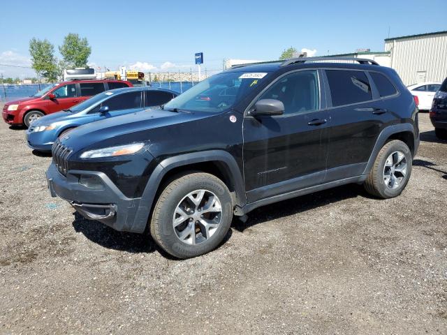 1C4PJMBX9JD543841 - 2018 JEEP CHEROKEE TRAILHAWK BLACK photo 1