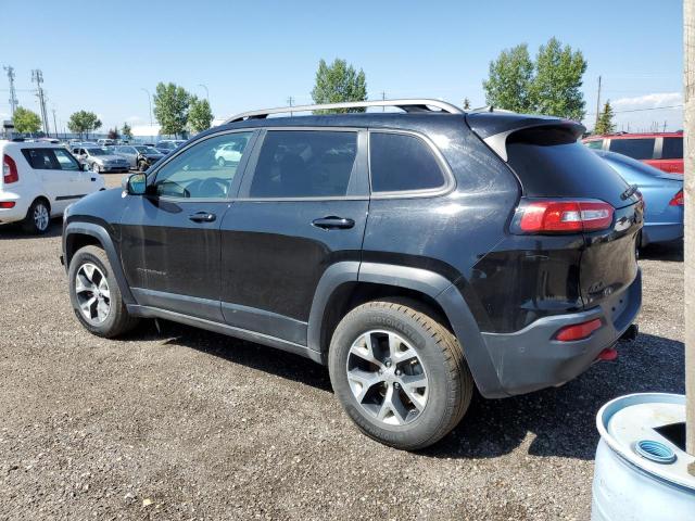 1C4PJMBX9JD543841 - 2018 JEEP CHEROKEE TRAILHAWK BLACK photo 2