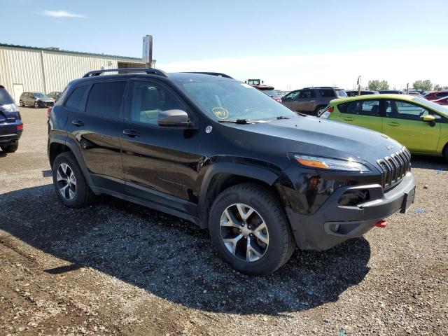 1C4PJMBX9JD543841 - 2018 JEEP CHEROKEE TRAILHAWK BLACK photo 4