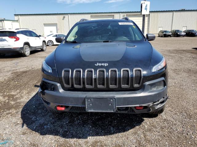 1C4PJMBX9JD543841 - 2018 JEEP CHEROKEE TRAILHAWK BLACK photo 5