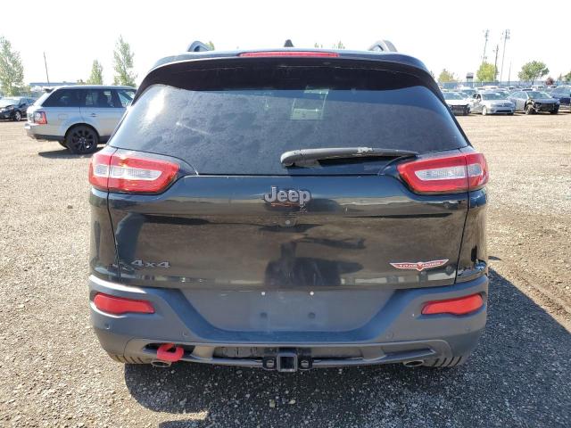 1C4PJMBX9JD543841 - 2018 JEEP CHEROKEE TRAILHAWK BLACK photo 6