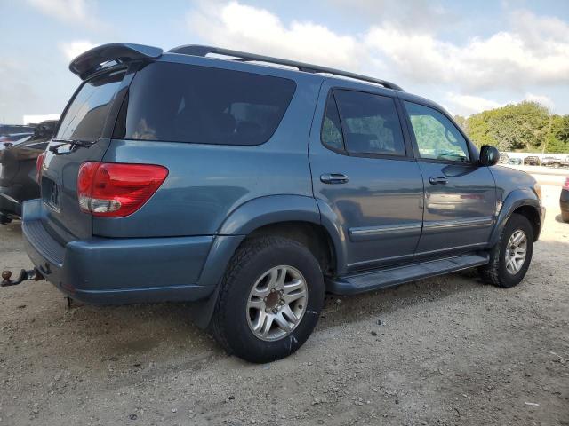 5TDBT48A65S256720 - 2005 TOYOTA SEQUOIA LIMITED BLUE photo 3