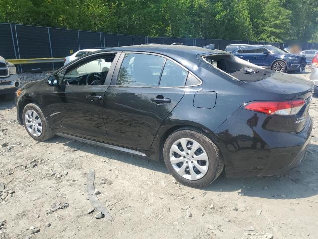5YFEPMAE7NP357708 - 2022 TOYOTA COROLLA LE BLACK photo 2