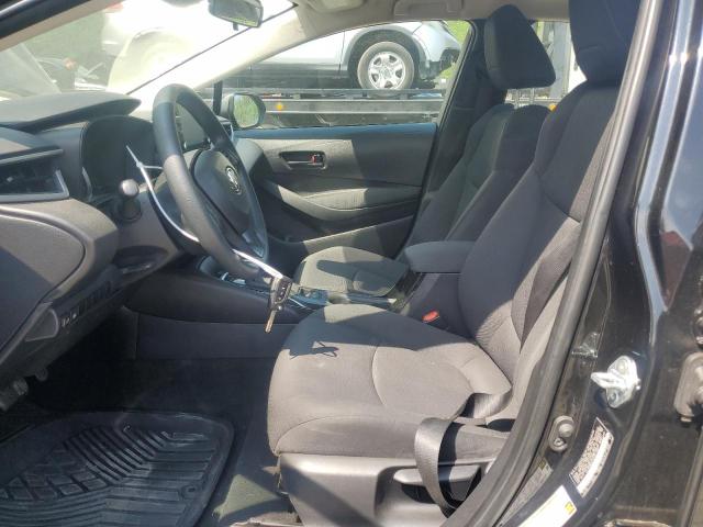 5YFEPMAE7NP357708 - 2022 TOYOTA COROLLA LE BLACK photo 7