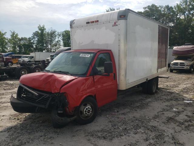 1GD374CG8D1127597 - 2013 GMC SAVANA CUTAWAY G3500 RED photo 1