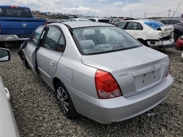 KMHDN46D44U808270 - 2004 HYUNDAI ELANTRA GLS SILVER photo 2