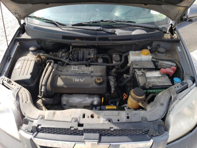 KL1TD56628B014841 - 2008 CHEVROLET AVEO BASE ნაცრისფერი ფოტო 11