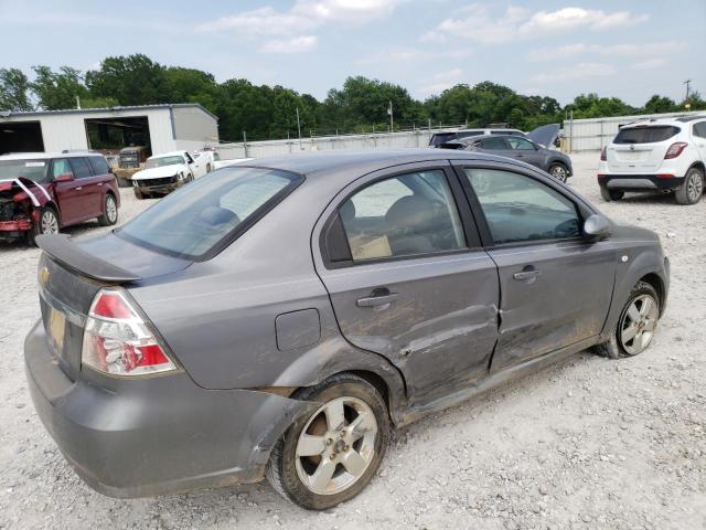 KL1TD56628B014841 - 2008 CHEVROLET AVEO BASE ნაცრისფერი ფოტო 3