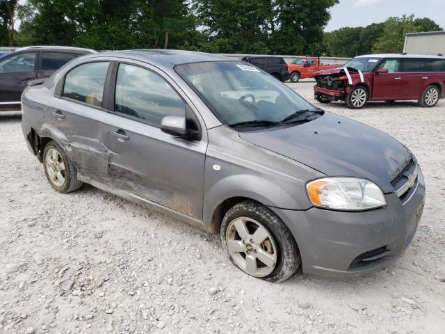 KL1TD56628B014841 - 2008 CHEVROLET AVEO BASE ნაცრისფერი ფოტო 4