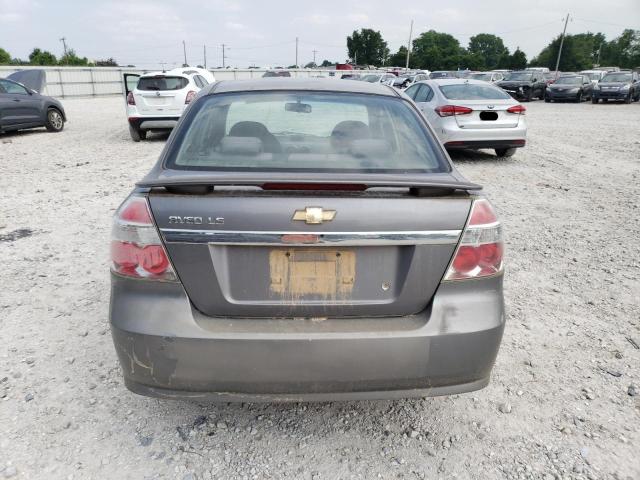 KL1TD56628B014841 - 2008 CHEVROLET AVEO BASE ნაცრისფერი ფოტო 6