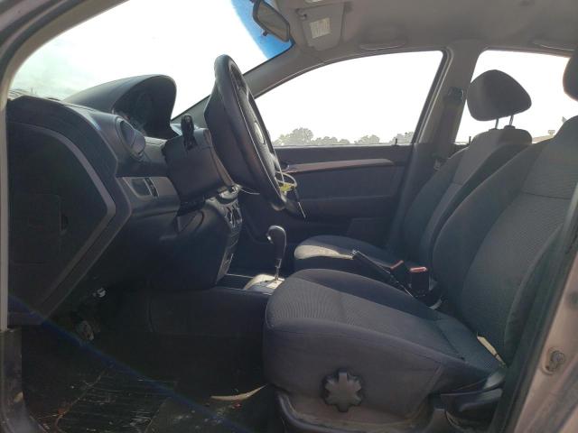 KL1TD56628B014841 - 2008 CHEVROLET AVEO BASE ნაცრისფერი ფოტო 7