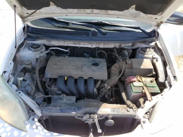 2T1KR32E83C134970 - 2003 TOYOTA COROLLA MA XR WHITE photo 11