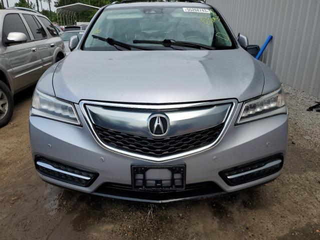 5FRYD4H90GB022916 - 2016 ACURA MDX ADVANCE SILVER photo 5