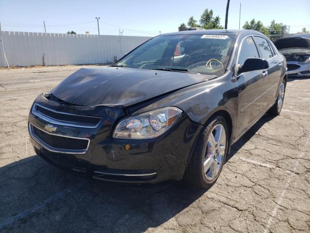 1G1ZC5E09CF212071 - 2012 CHEVROLET MALIBU 1LT შავი ფოტო 2
