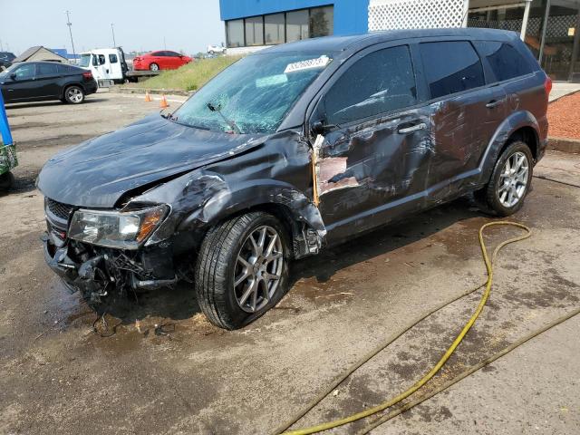 3C4PDDEG8FT688860 - 2015 DODGE JOURNEY R/T GRAY photo 1