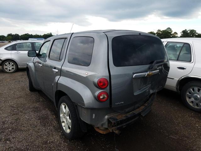 3GNDA23D77S544627 - 2007 CHEVROLET HHR LT GRAY photo 3