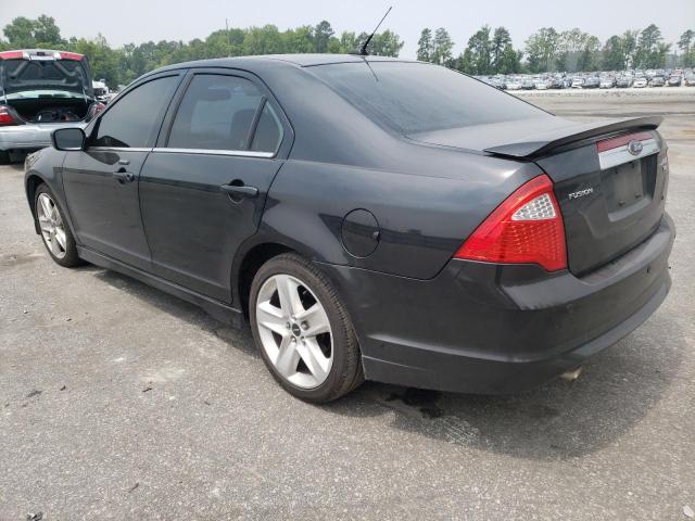 3FAHP0DCXAR358989 - 2010 FORD FUSION SPORT BLACK photo 2