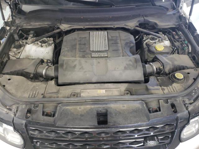 SALWV2TF1EA601287 - 2014 LAND ROVER RANGE ROVE AUTOBIOGRAPHY WHITE photo 11